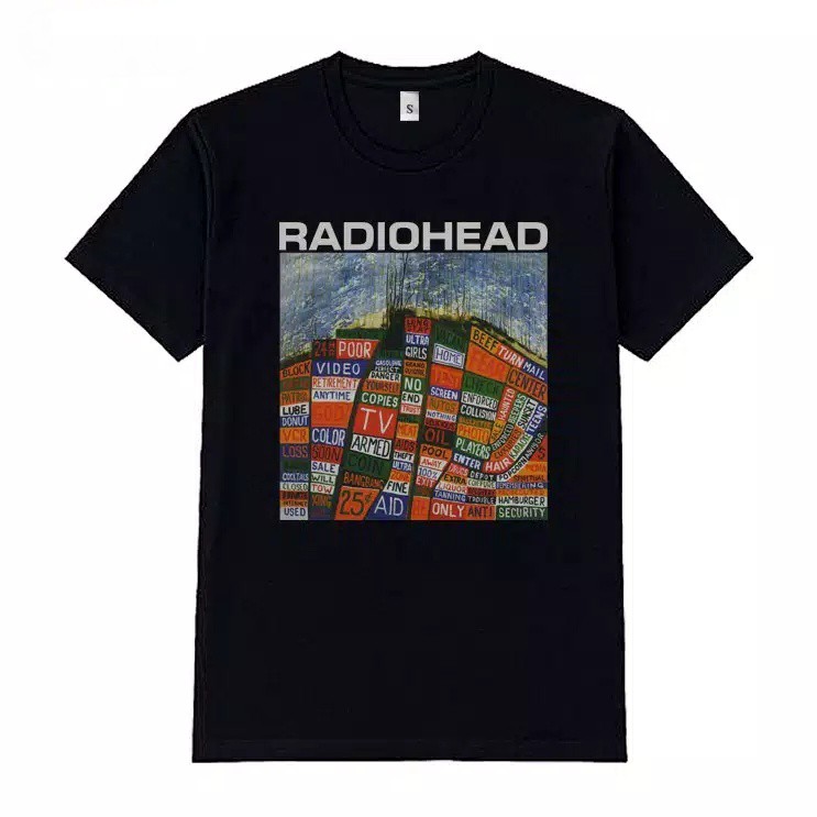 KAOS BAND RADIOHEAD TSHIRT VINTAGE