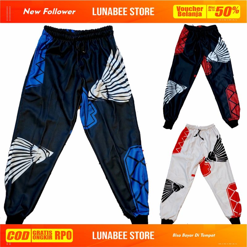 Celana ff angel jogger free fire anak dan dewasa