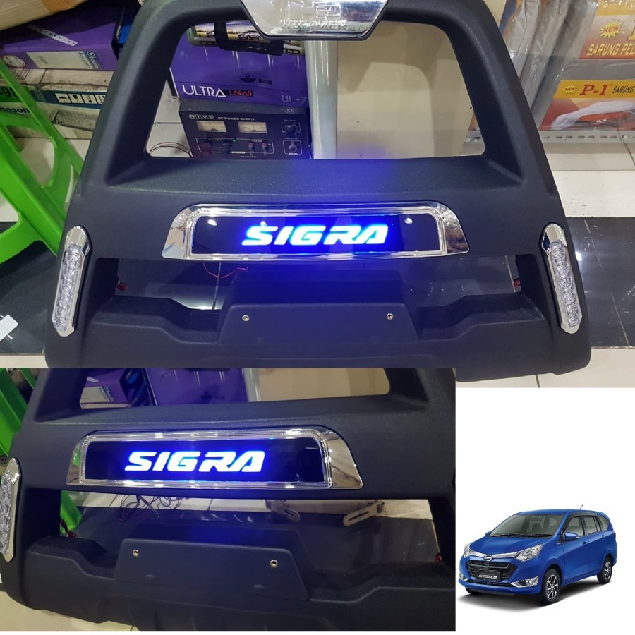 Tanduk Depan / Variasi Bumper Depan FOXCO Mobil Sigra