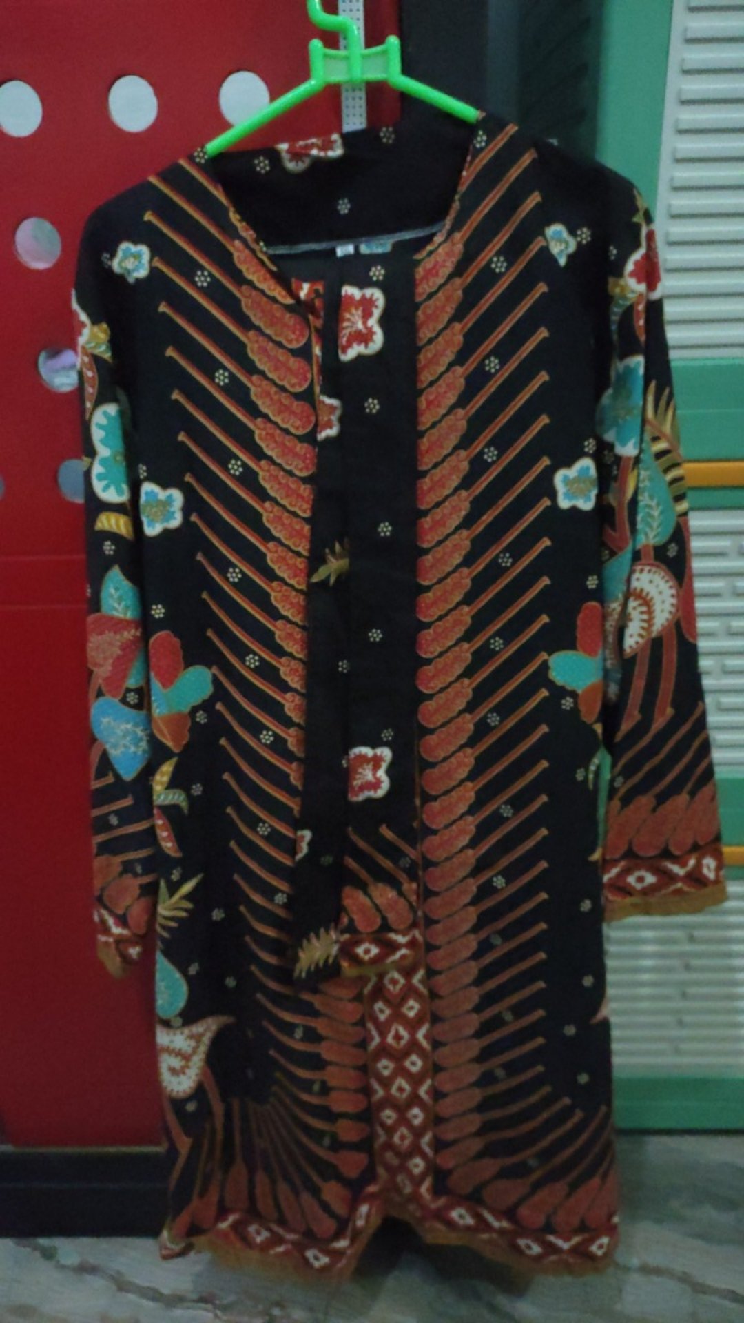Nidda Obi Tunik Batik Resleting Depan | Dress Batik Busui Friendly