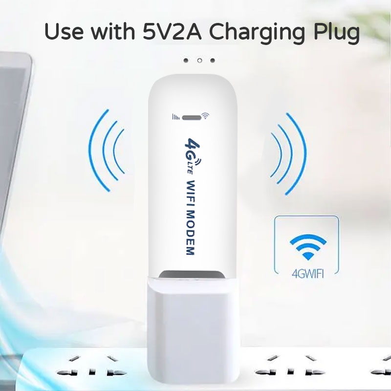 JFS【COD】NEW  Wireless Pocket WiFi Router Portable 4G LTE 300m Buka Kunci Semua Gunakan Kartu Sim Router WiFi Seluler 3000mAh 150Mbps/500Mbps