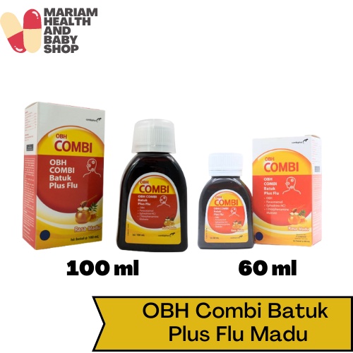 OBH Combi Batuk Plus Flu Madu Sirup - Obat Batuk / Flu