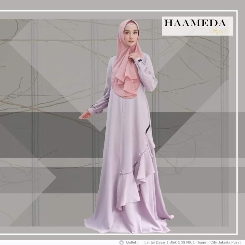 VENDRE- Hameeda Syari ,Gamis Syari Kekinian