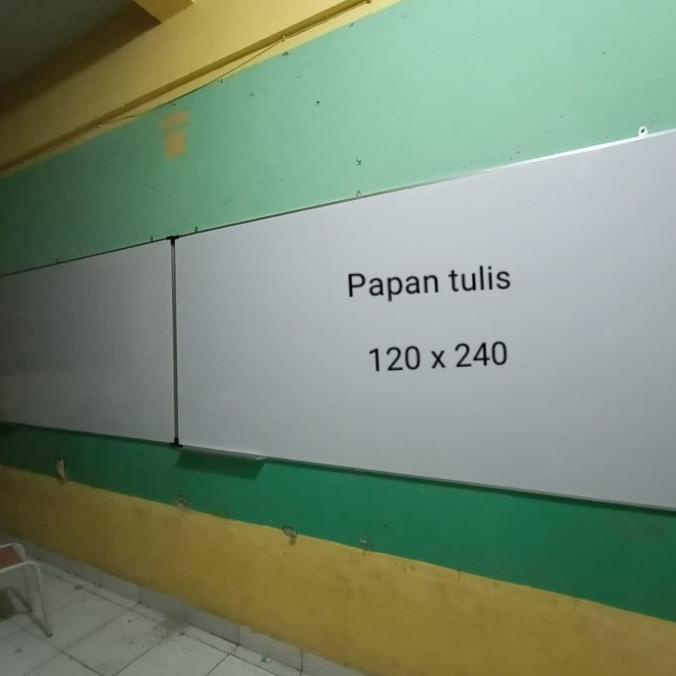 

Office & Stationery | Alat Tulis | Whiteboard Besar 120 X 240 Cm Nonmagnet | Best Seller