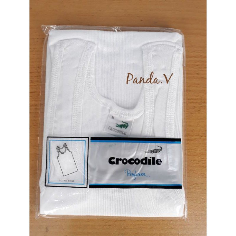 Singlet Crocodile Putih 801v