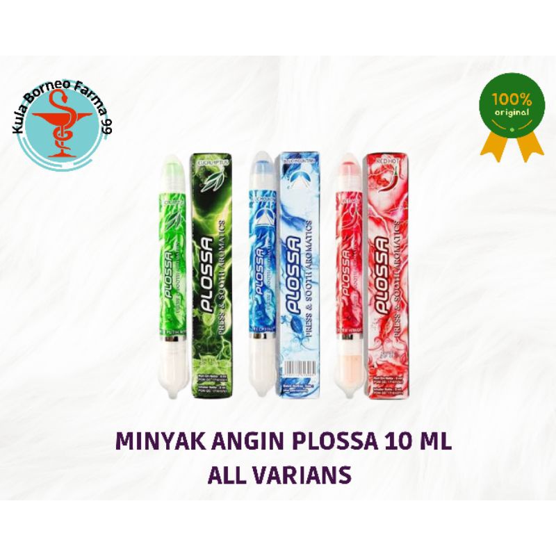 Plossa Minyak Angin Aromatherapy Roll On Inhaler