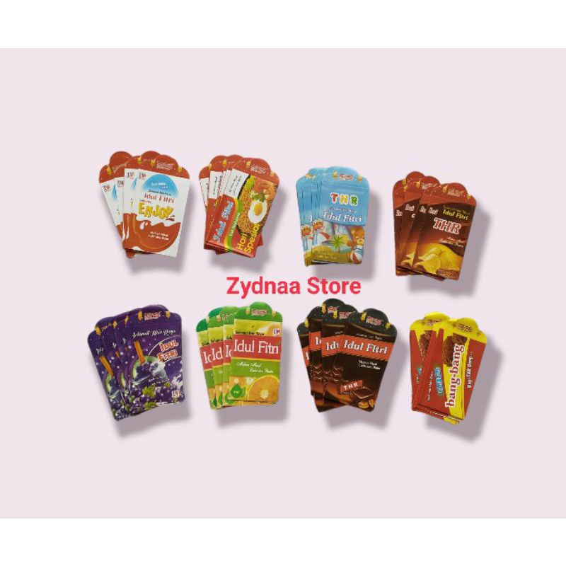 

Isi 8 Pcs Amplop Lebaran Motif Snack Amplop Angpau Idul Fitri