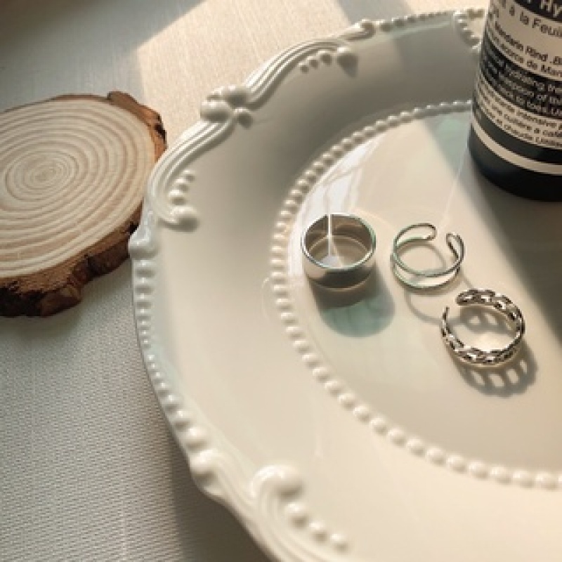 3Pcs Cincin Gaya Punk Hip-hop Untuk Wanita