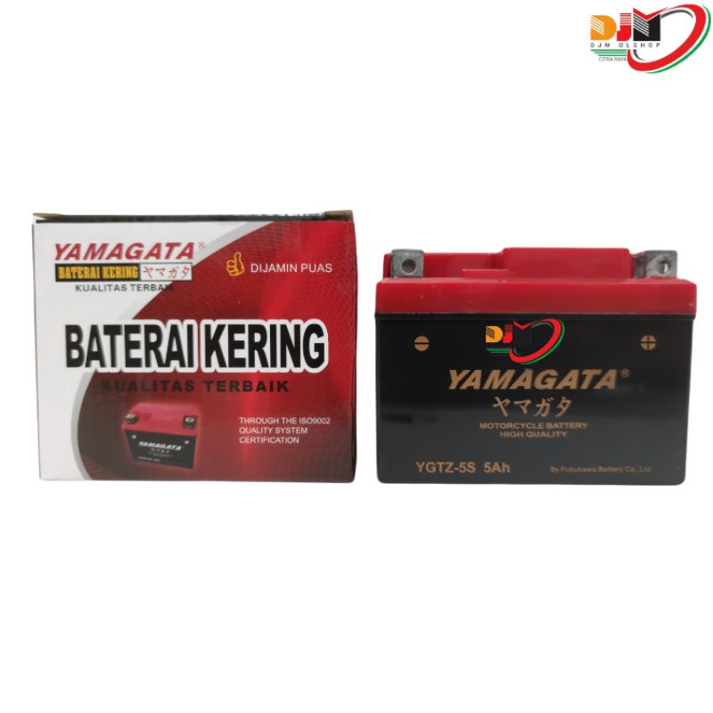 Yamagata Aki Kering Gel YGTZ-5S 5Ah Karisma Beat Vario Vixion Mio J Xeon Dll