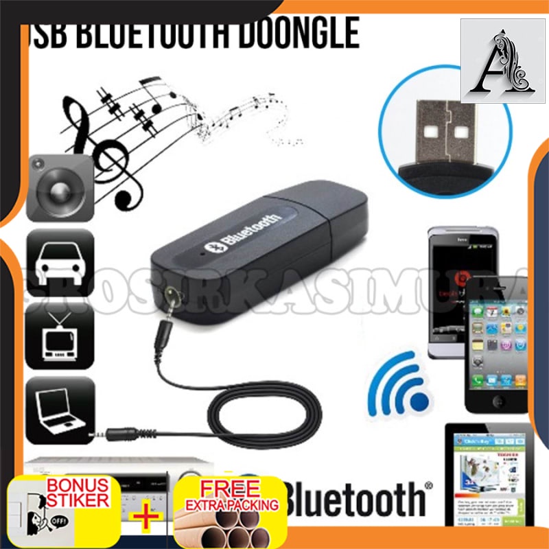 

Grosir WIRELESS STEREO AUDIO RECEIVER BLUETOOTH ADAPTER/ USB BLUETOOTH MR0227 - Hitam