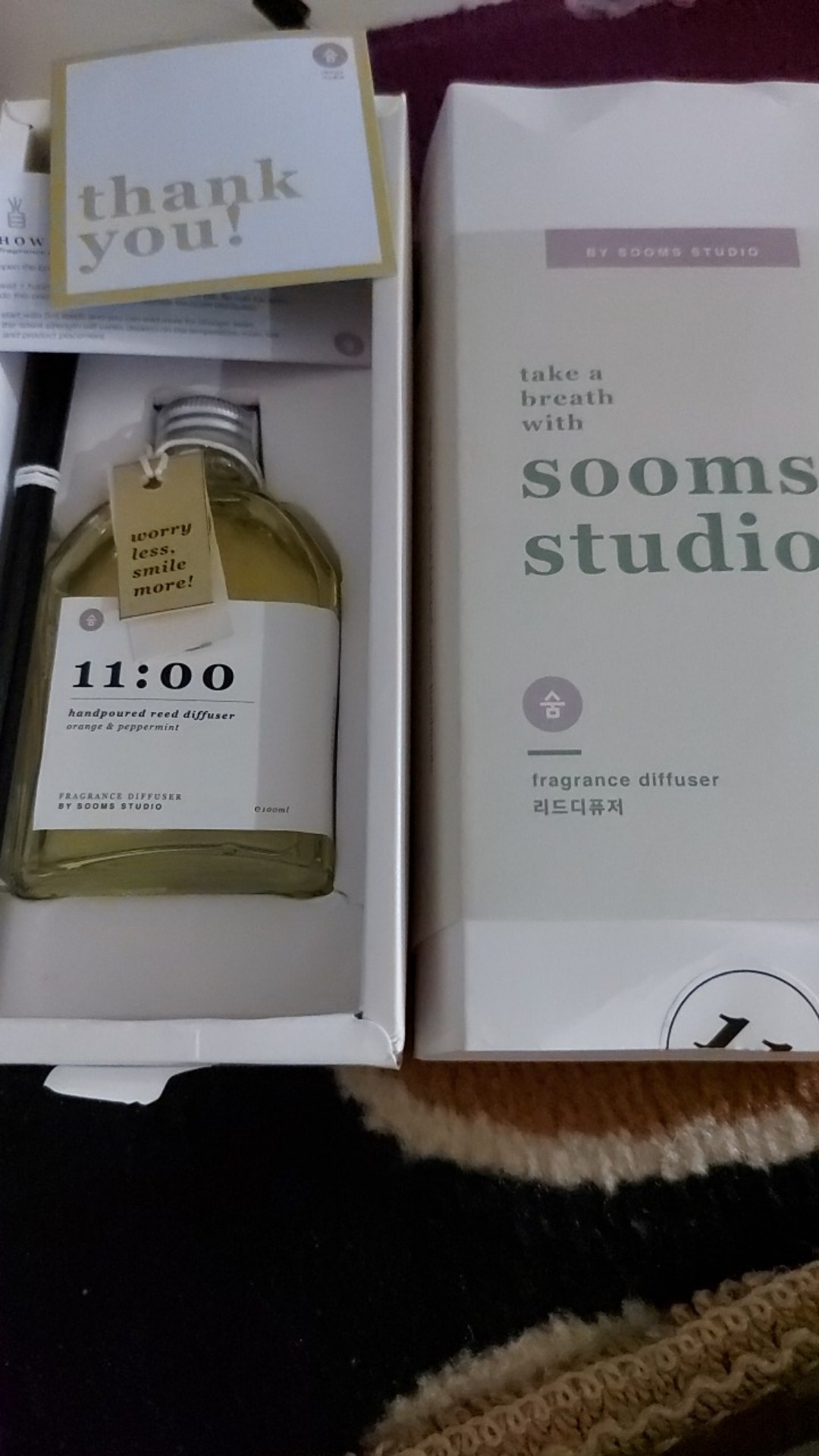 11:00 Reed Diffuser 100ml - Orange & Peppermint