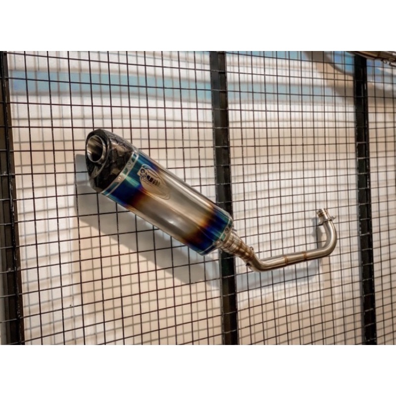 ( ORIGINAL ) KNALPOT VILLAN MV1 BLUE AEROX NMAX ADV PCX VARIO