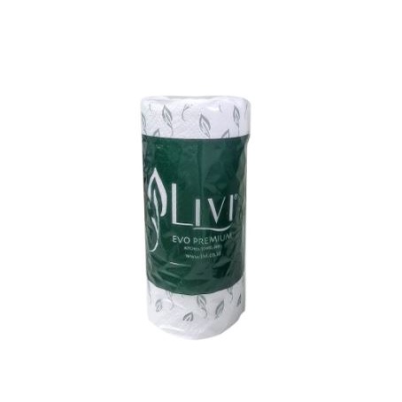 TISSUE LIVI EVO KITCHEN ROLL TOWEL 200 SHEETS