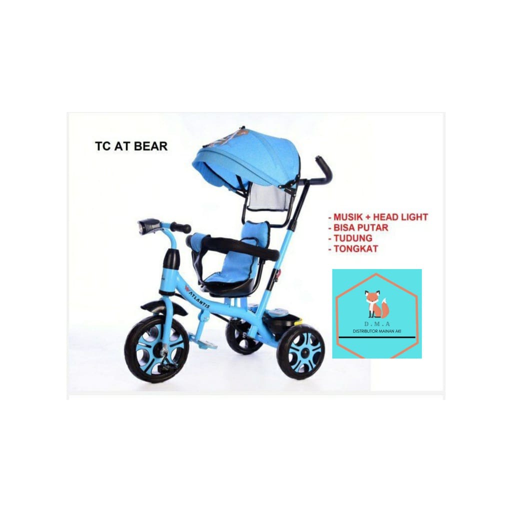 Atlantis Sepeda Roda Tiga TC AC BEAR