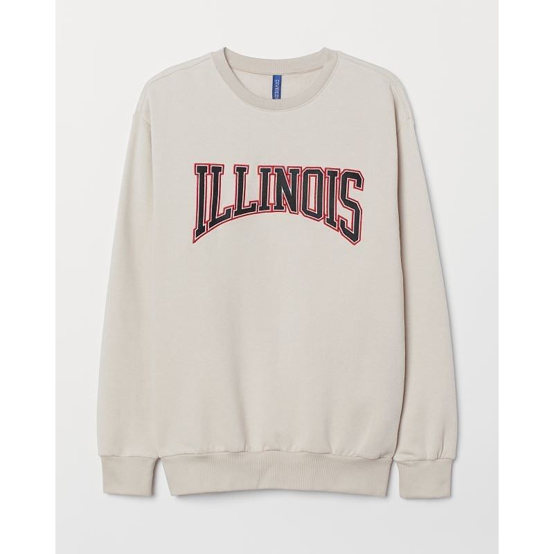 Crewneck H&M Illinois Crewneck Pria Sweater Pria Crewneck Wanita Sweater Wanita HnM COD