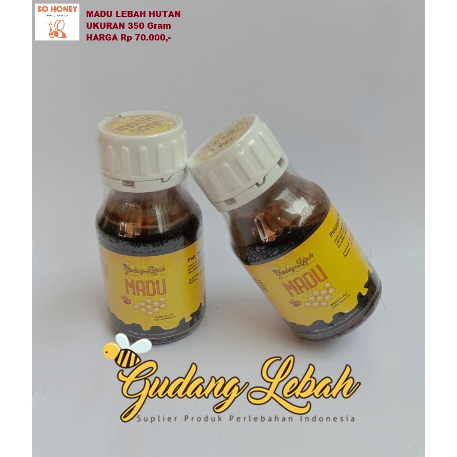 

MADU LEBAH HUTAN Uk. 350 Gram