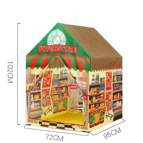 Mainan Tenda Rumah Kemah Bermain Anak - Play House Makassar