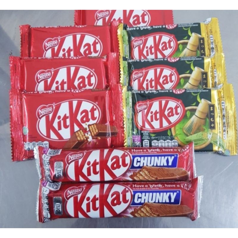 

KITKAT Chocolate Coklat Kit Kat 2F/4F 38gr