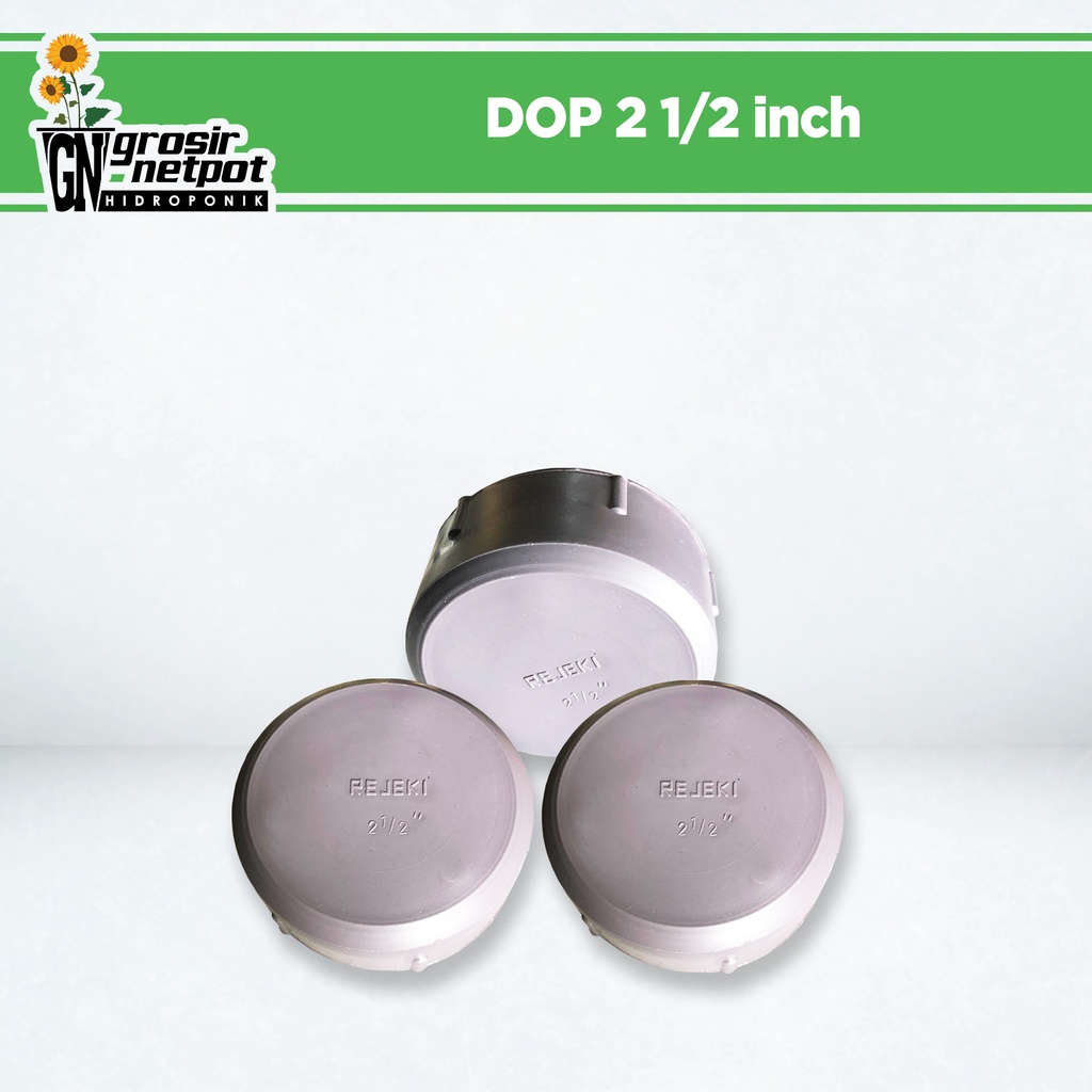 Dop PVC 2 1/2 inch / Tutup Paralon 2 1/2 inch