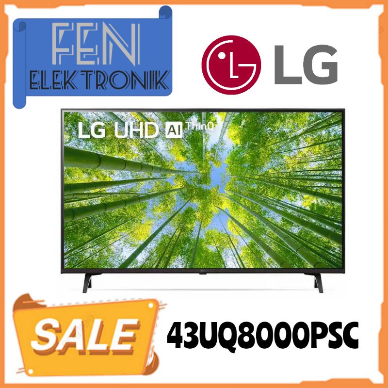 LG LED TV 43 INCH 43UQ8000PSC Smart 4K LG 43UQ8000 43UQ UQ80 43"