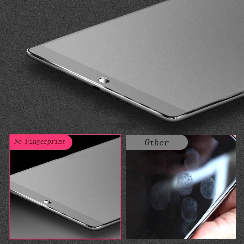 Full Cover Matte Frosted Tempered Glass For iPad Air 1 2 3 4 10.5 10.9 iPad 2 3 4 5 6 7 8 9 10.2 2015 2016 2017 2019 Tablet Screen Protector Film For iPad Pro 11 2018 2020 2021 Mini 1 2 3 4 5 6 7.9