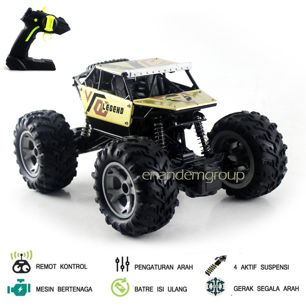 Mainan Mobil Remot Kontrol RC Offroad Rock Climbing Legend