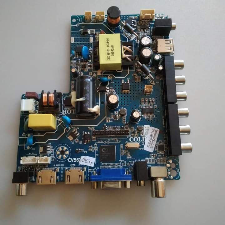 MB Mainboard PLD 24D8620 modul mesin TV LED Polytron PLD 24D8620 regulator PSU TV LED Polytron