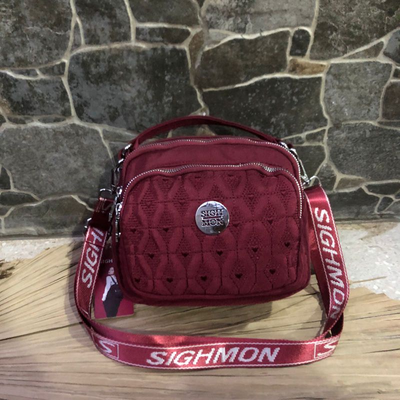 Tas Selempang Sighmon 1624 kanvas 2fungsi