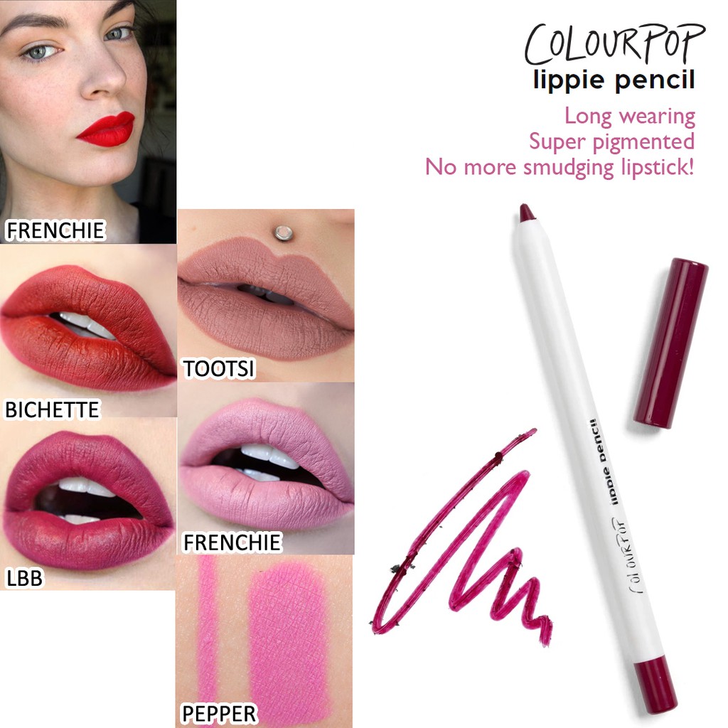 SALE PART1 COLOURPOP LIPPIE PENCIL / LIP LINER PENSIL BIBIR