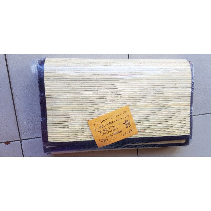 lampit rotan lipat/tikar rotan/tikar lampit rotan 145x200