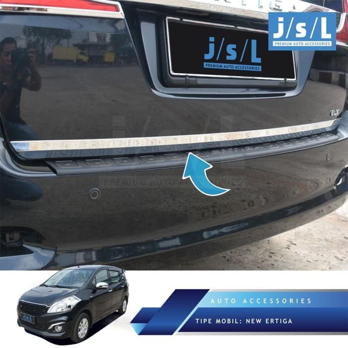 List Pintu Belakang Ertiga chrome