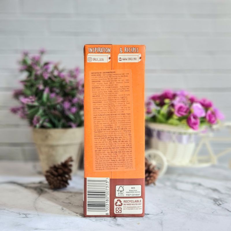 Orasi Hazelnut Milk / Susu Hazelnut 1 liter
