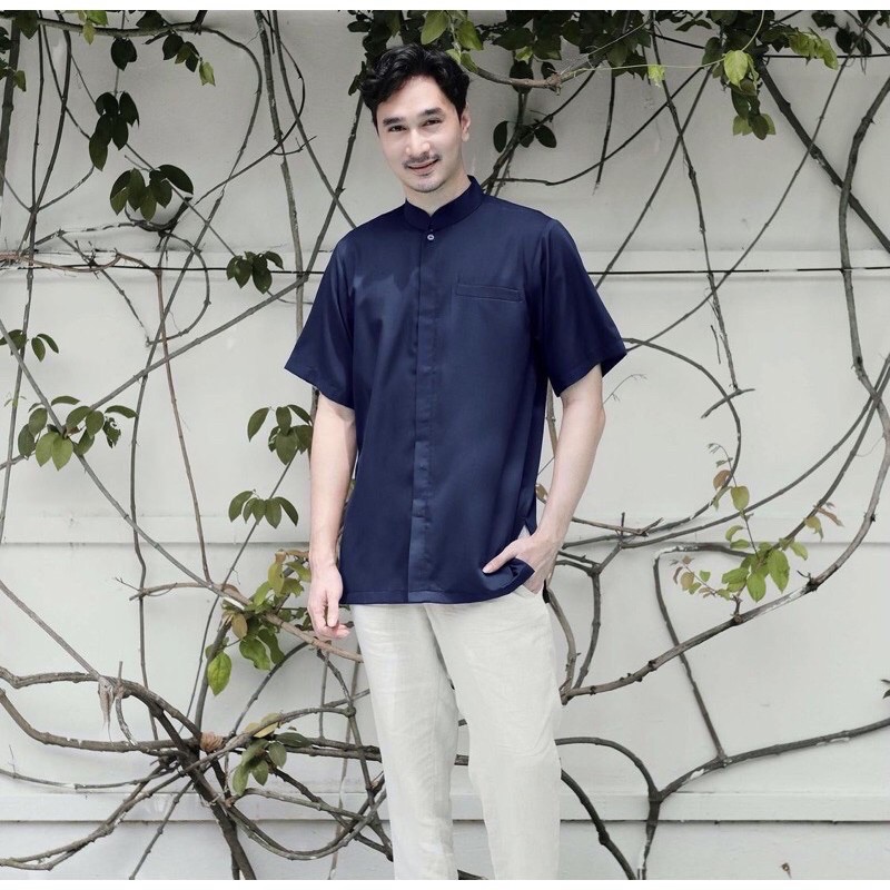 Koko Camelia Vanilla Hijab Navy size XXL