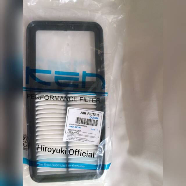 FILTER UDARA KEN MOBIL TOYOTA AGYA - MOBIL DAIHATSU AYLA