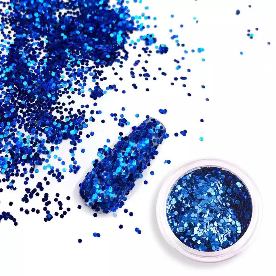 Glitter Pot Sequin 10gr Glitter Hiasan Nailart Glitter Slime Warna Lengkap