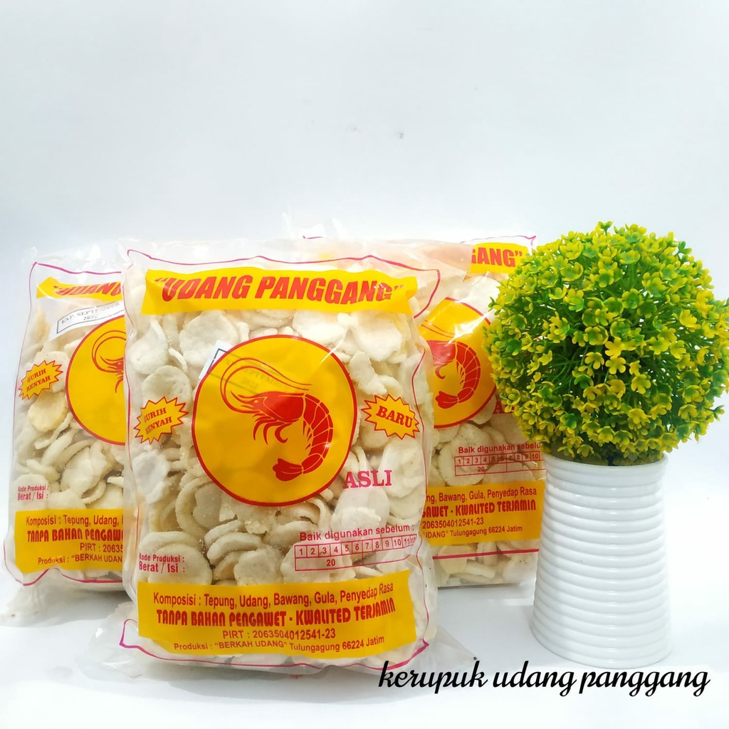 

KERUPUK UDANG PANGGANG 200 GRAM - Kerupuk Udang Panggang/Kerupuk Udang 200 Gram/Kerupuk Udang Pack