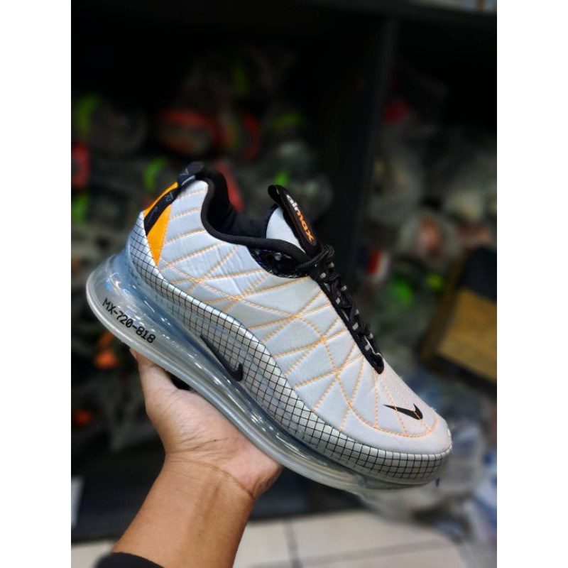 Sepatu Nike Airmax 720 818 "Metalic Silver/Total orange"Original BNIB