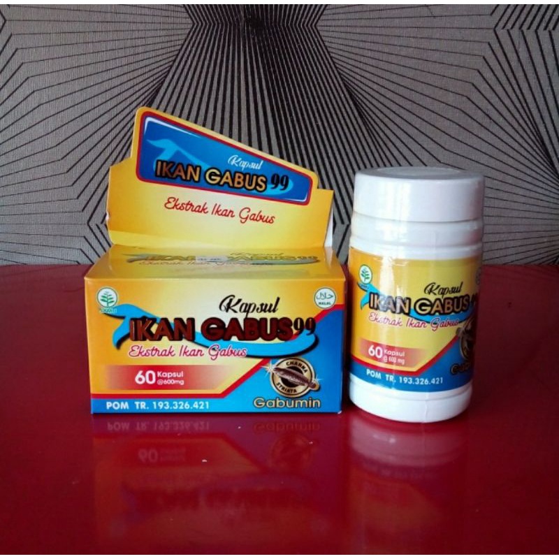 Kapsul Ikan Gabus99 Gabumin Isi 60