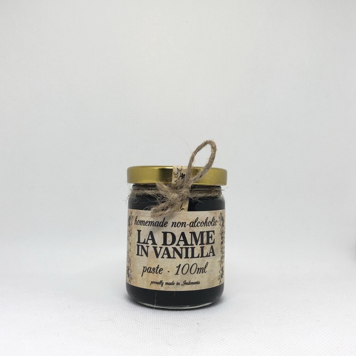 

ORIGINAL MURAH La Dame in Vanilla Paste 100ml - Pasta Vanila Halal MUI