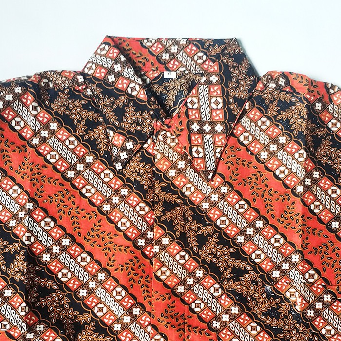 Kemeja Batik Pria Lengan Panjang Murah Eksklusif Kombinasi Keren - LP5 - XL