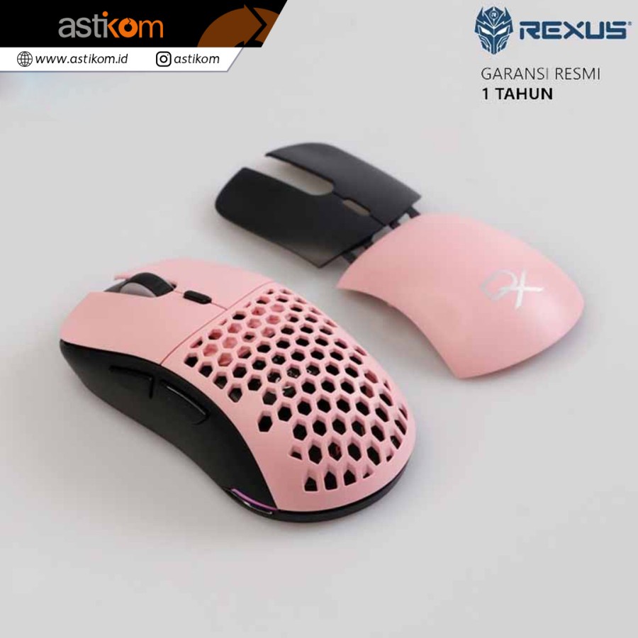 Mouse Gaming Rexus Pro Daxa Air II Wireless Gaming Black | By Astikom