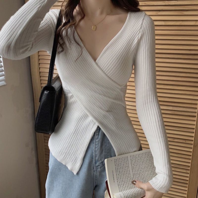 BLT673 kimono knit top / atasan wanita rajut lengan panjang kimono