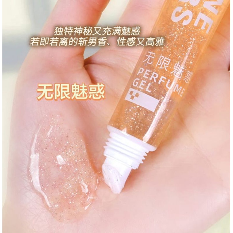 JZ BLING BLING PARFUM GEL BODY SHINE STAR IQ #Realstock