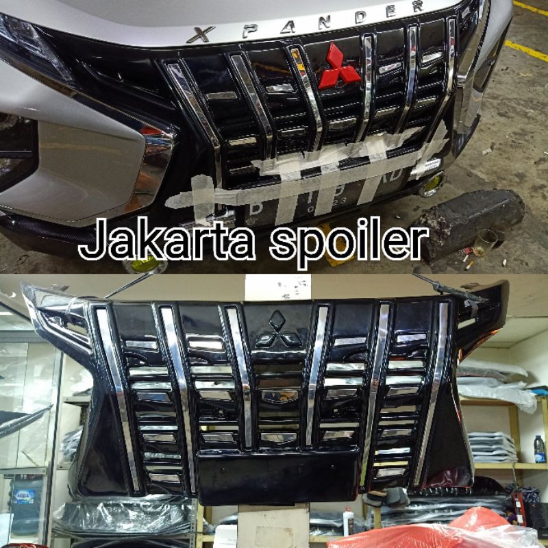 Grill Xpander model Alphard style