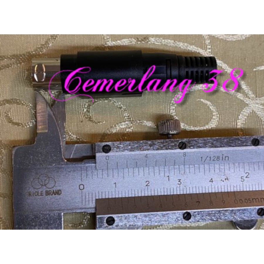 Connector Solder DC Power 4 pin Jack Male DC 4 pins kepala konektor