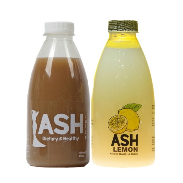 Paket Diet sehat Ash Juice dan Ash lemon Jus Diet
