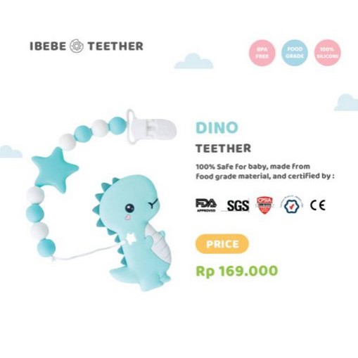 Ibebe Teether Handcrafted.