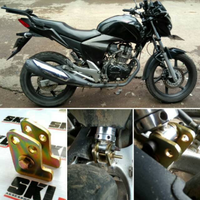 Peninggi Belakang Monoshock New Megapro Peninggi Shock Belakang New Megapro