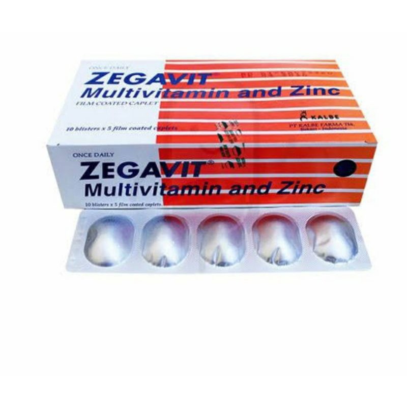 Zegavit (Vitamin C 750mg, B complex, E, Zinc)