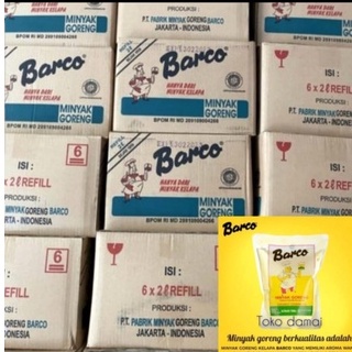 

minyak goreng barco refill 2 liter